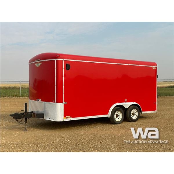 2008 H&H 17 FT. T/A ENCLOSED TRAILER