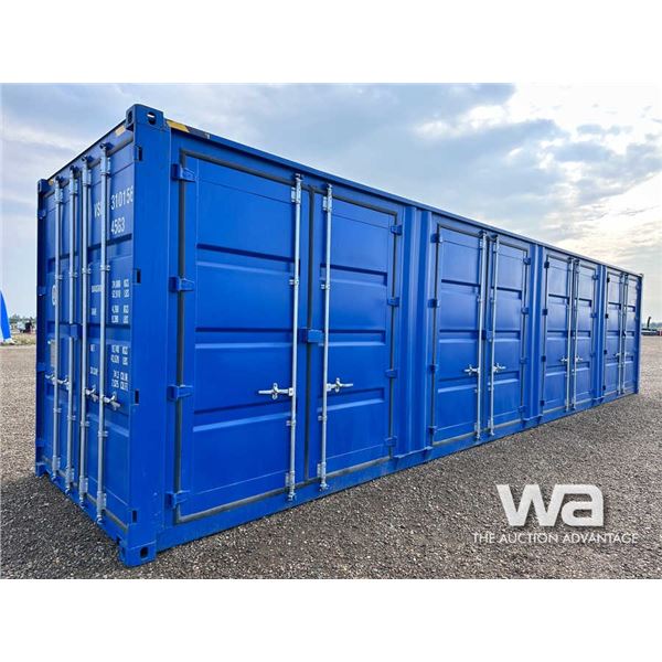 2022 8 X 40 FT. H/C MULTI-DOOR SHIPPING CONTAINER