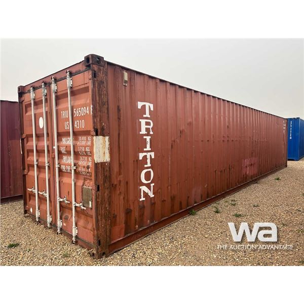 2004 8 X 40 FT. SHIPPING CONTAINER