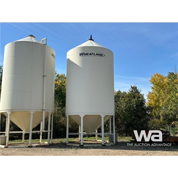 WHEATLAND SMOOTH WALL FERTILIZER HOPPER BIN