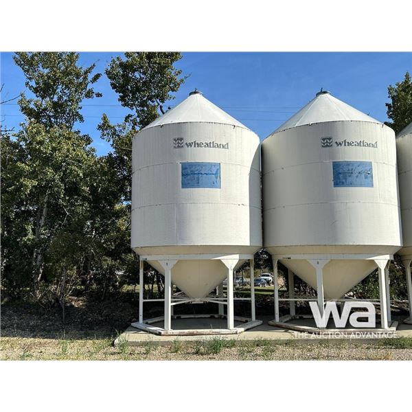 WHEATLAND 1512E SMOOTH WALL FERTILIZER HOPPER BIN