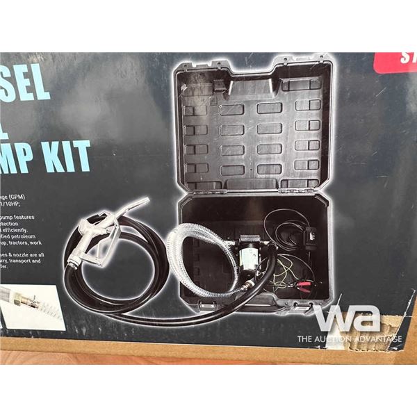 GAS & DIESEL PORTABLE FUEL TRANSFER PUMP KIT