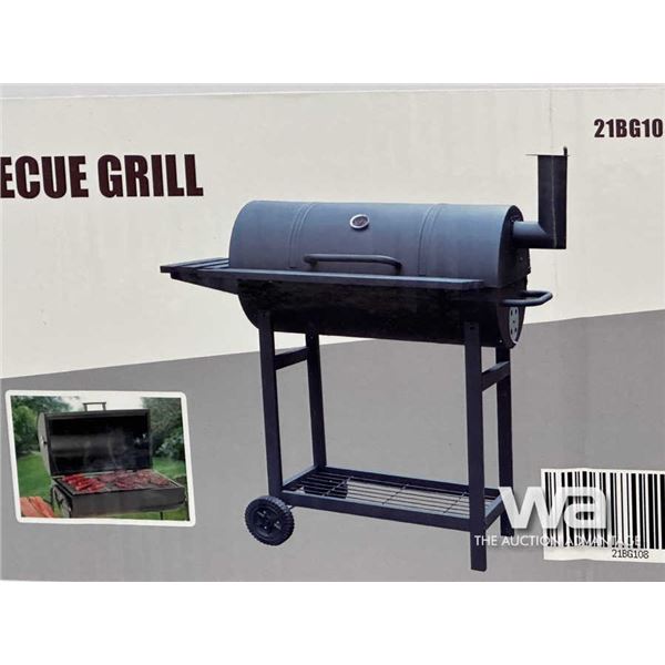 CHARCOAL BARREL BARBECUE GRILL