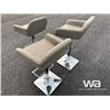 Image 4 : (3) COUNTER BAR STOOLS