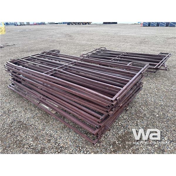 (19) 10 FT. 5 BAR LIVESTOCK PANELS