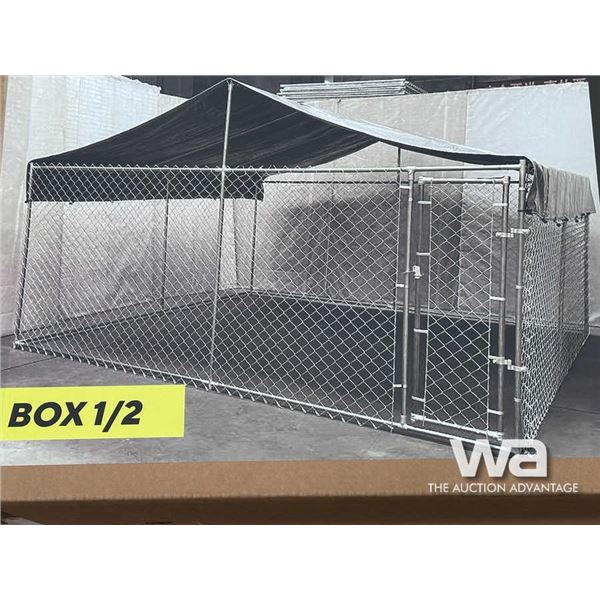 13 X 13 FT. CHAIN LINK DOG KENNEL