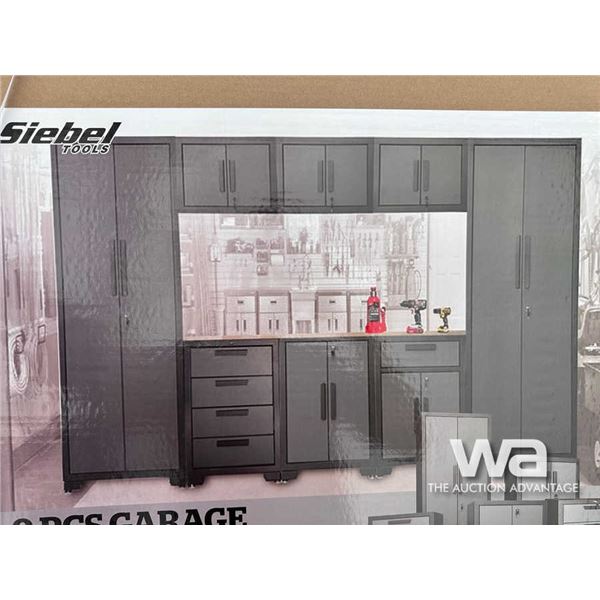 SIEBEL 9 PIECE WORK BENCH TOOL BOX