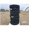 Image 3 : (8) ZWARTHZ 11R24.5 TIRES