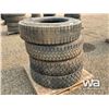 Image 2 : (4) 11 R22.5 TIRES