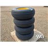 Image 2 : (4) TREADURA 11L-15 IMPLEMENT TIRES & RIMS