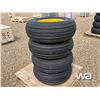 Image 3 : (4) TREADURA 11L-15 IMPLEMENT TIRES & RIMS
