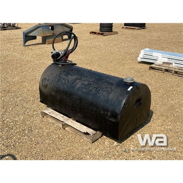 135 GAL BLACK SLIPTANK & 12V PUMP