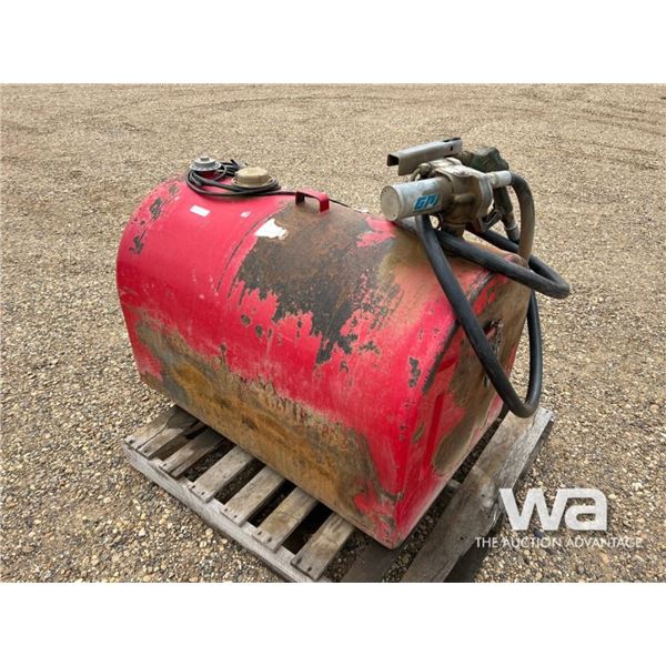 135 GAL. FUEL TANK W/ 12V PUMP
