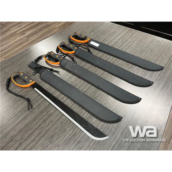 (4) MACHETES