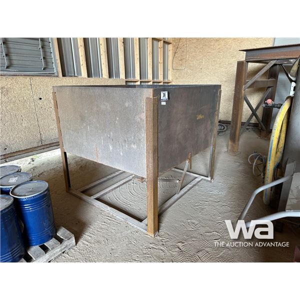 HD STEEL SANDBLASTING GRAVITY HOPPER