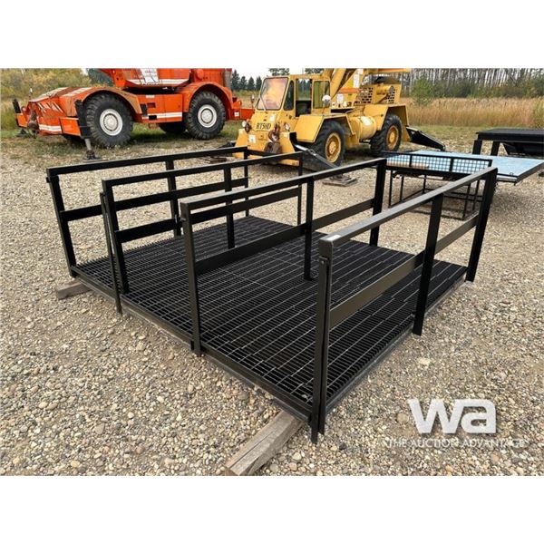 STEEL BOTTLE CONTAINMENT RACK