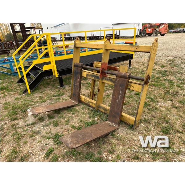 HD PALLET FORKS TO FIT CASE W20 LOADER