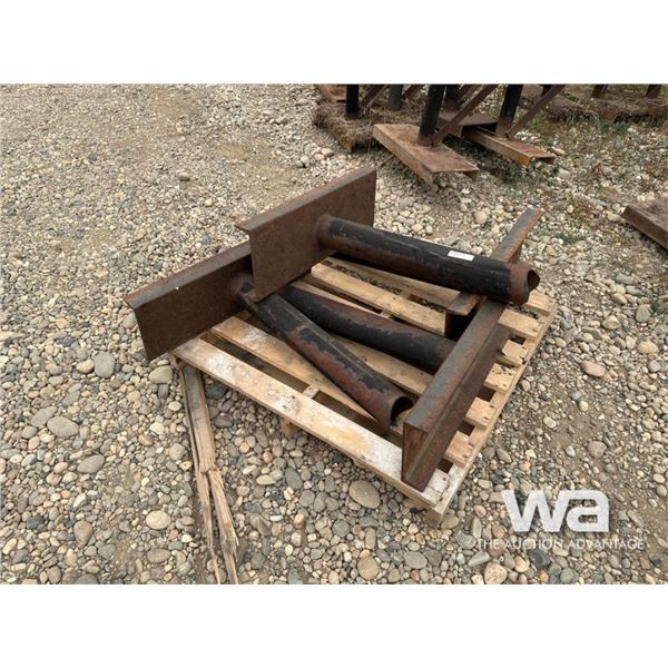 (3) STEEL PIPE STAND FEET