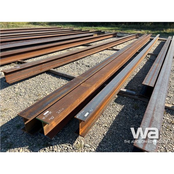(2) PCE. W10X39   40 FT. LENGTH