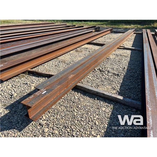 (2) PCE. T STEEL 10 X 33, 8 X 24