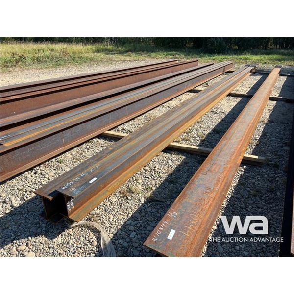 (2) PCS. W10X39 40 FT. LENGTH