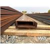 Image 3 : (2) PCS C10  17 FT. CHANNEL STEEL