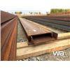 Image 4 : (2) PCS C10  17 FT. CHANNEL STEEL