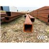 Image 5 : (20) PCS HSS 3X3X 3/16" 20 FT. LENGTH STEEL TUBING