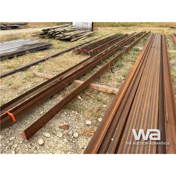 (1) PC 6"X6"X1/2" X  40FT. ANGLE IRON STEEL