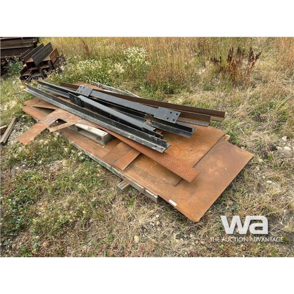 STEEL PLATE & T BRACKETS