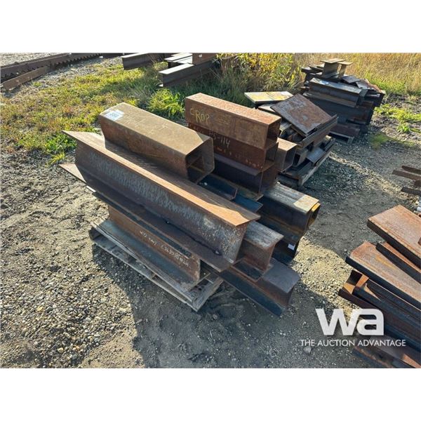I-BEAM PIECES, TUBING PIECES
