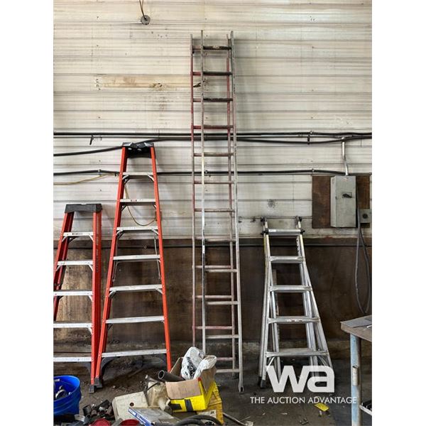 (2) ALUMINUM LADDERS