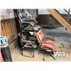 Image 2 : (3) LEATHER OFFICE CHAIRS