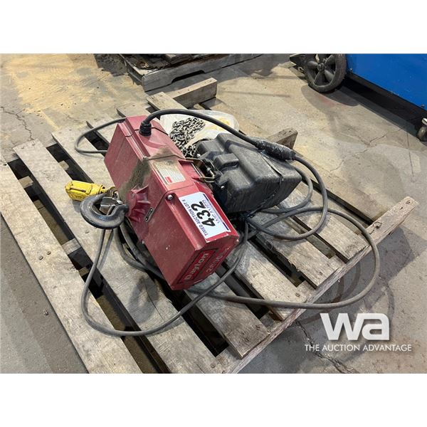 ELECTRIC CHAIN HOIST