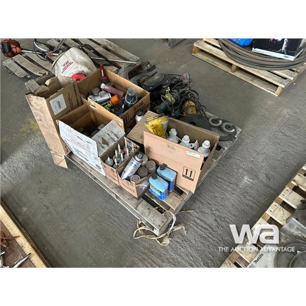 ELECTRIC GRINDERS, PAINTS, TRANSMISSION FLUID