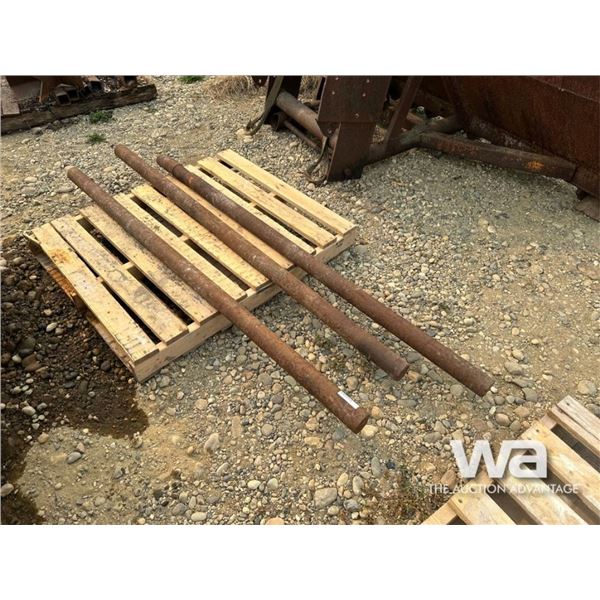 (3) STEEL RODS