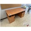 Image 1 : WOOD DECK W/ 2 CABINETS