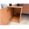 Image 3 : WOOD DECK W/ 2 CABINETS