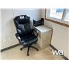 Image 1 : OFFICE CHAIR & FILING CABINET