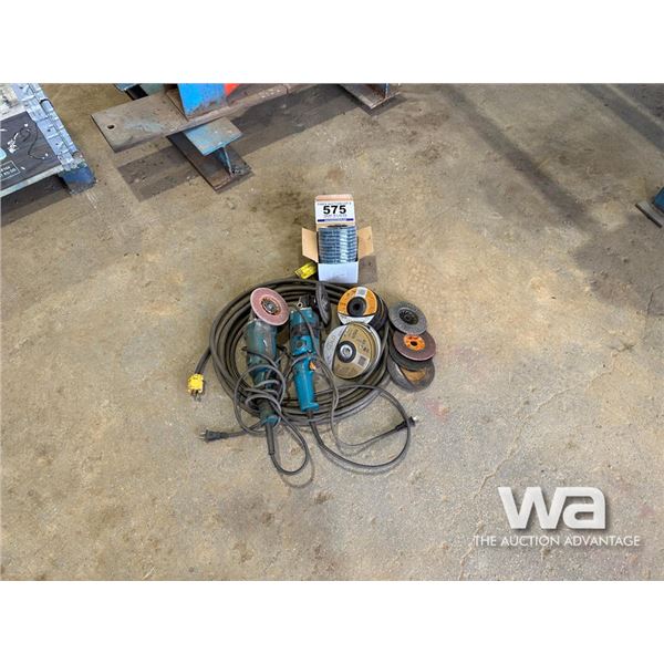 ELECTRIC GRINDERS & DISCS