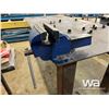 Image 3 : 4 X 8 FT. STEEL WELDING TABLE W/VICE