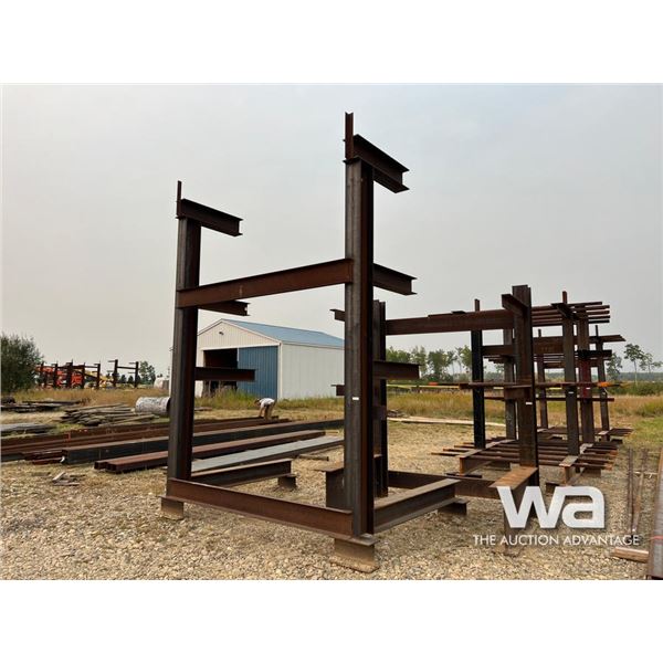 (1) HD I-BEAM TALL STEEL RACK