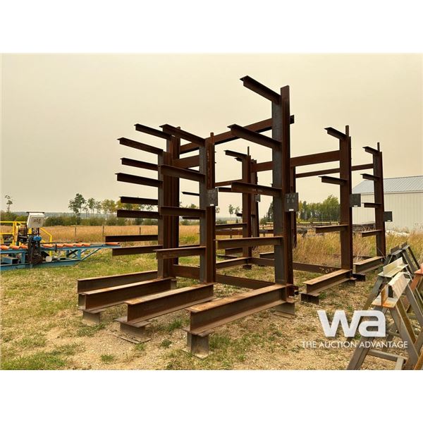 (1) HD I-BEAM UPRIGHT STEEL RACK