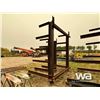 Image 4 : (1) HD I-BEAM UPRIGHT STEEL RACK