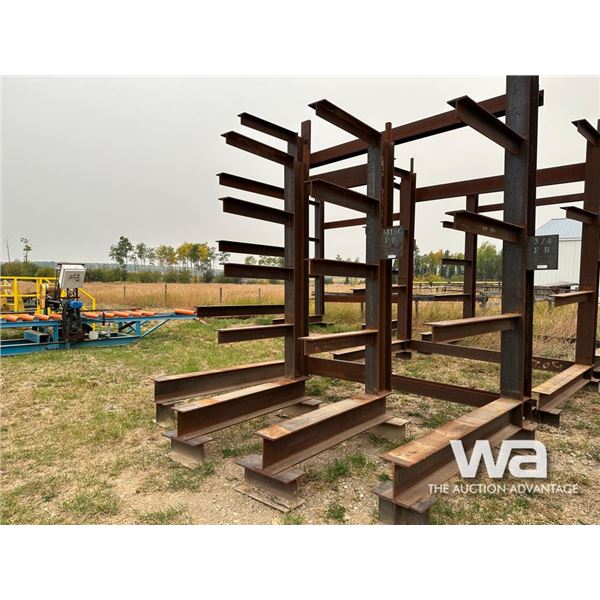 (1) HD I-BEAM UPRIGHT STEEL RACK