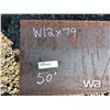 Image 2 : (2) PCS W12X79 50 FT. & 26 FT. LENGTHS