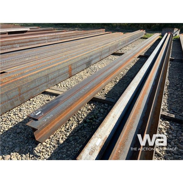 (2) W8X35  40 FT. LENGTHS