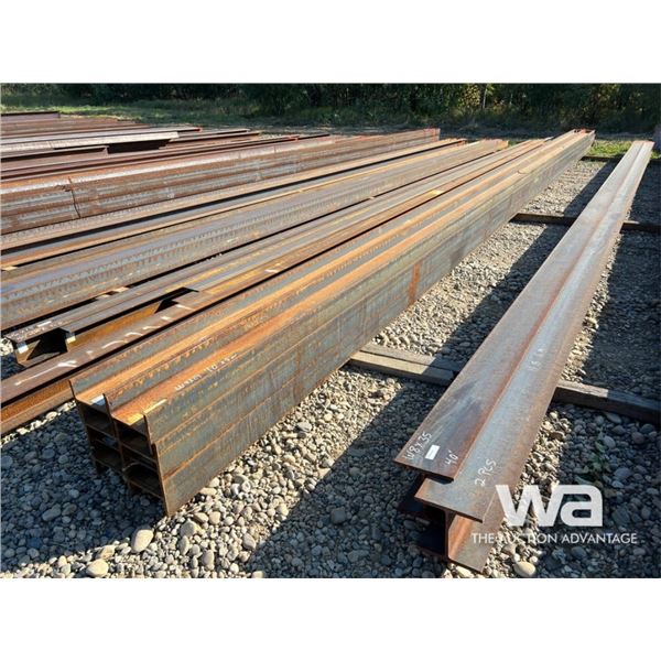 (8) PCS W8X24 40 FT. LENGTHS
