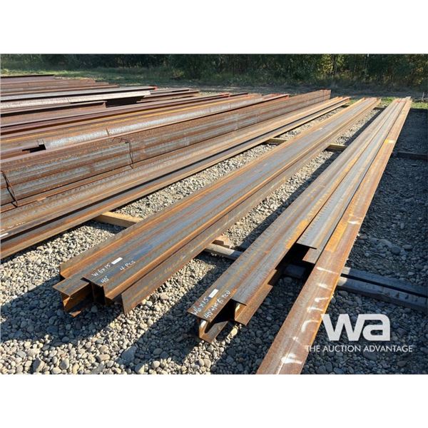 (4) PCS W6X15  40 FT. LENGTHS