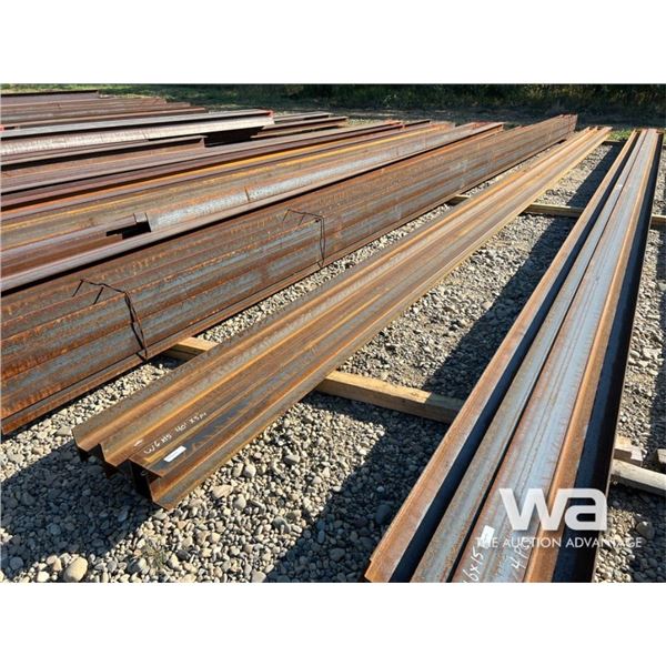 (3) PCS W6X15  40 FT. LENGTHS
